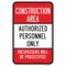 Signmission Safety Sign, 12 in Height, Aluminum, 25273 A-1218-25273 - alternate 1